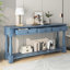 Console Console de 63 po de long avec tiroirs et tablette pour le vestibule-1035315800