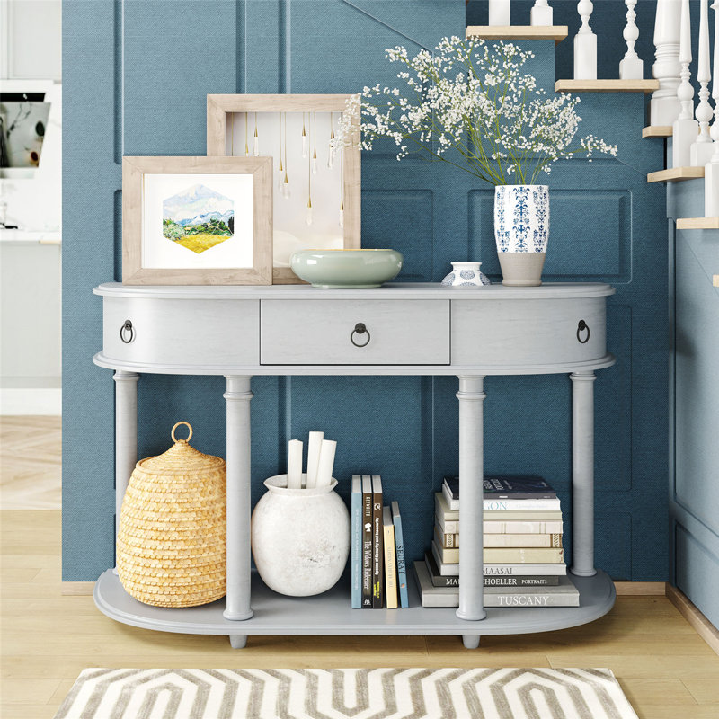 Console Aaron-Matthew 48 ", Gris délavé