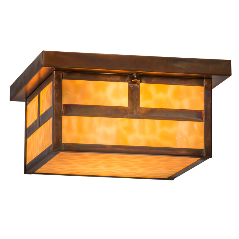 Youngblood Glass Flush Mount
