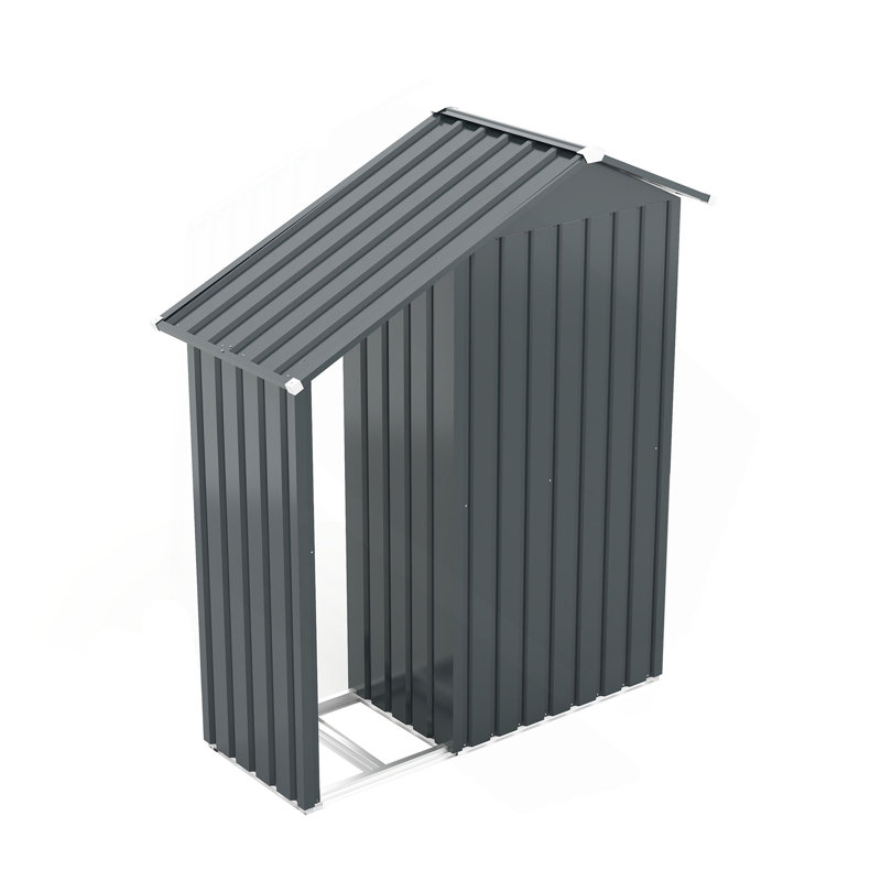 High quality galvanized iron sheet, waterproof design,reasonable internal space planning,equipped with a solid lock system,easy to assemble and move,Small Metal Compact Garden Shed