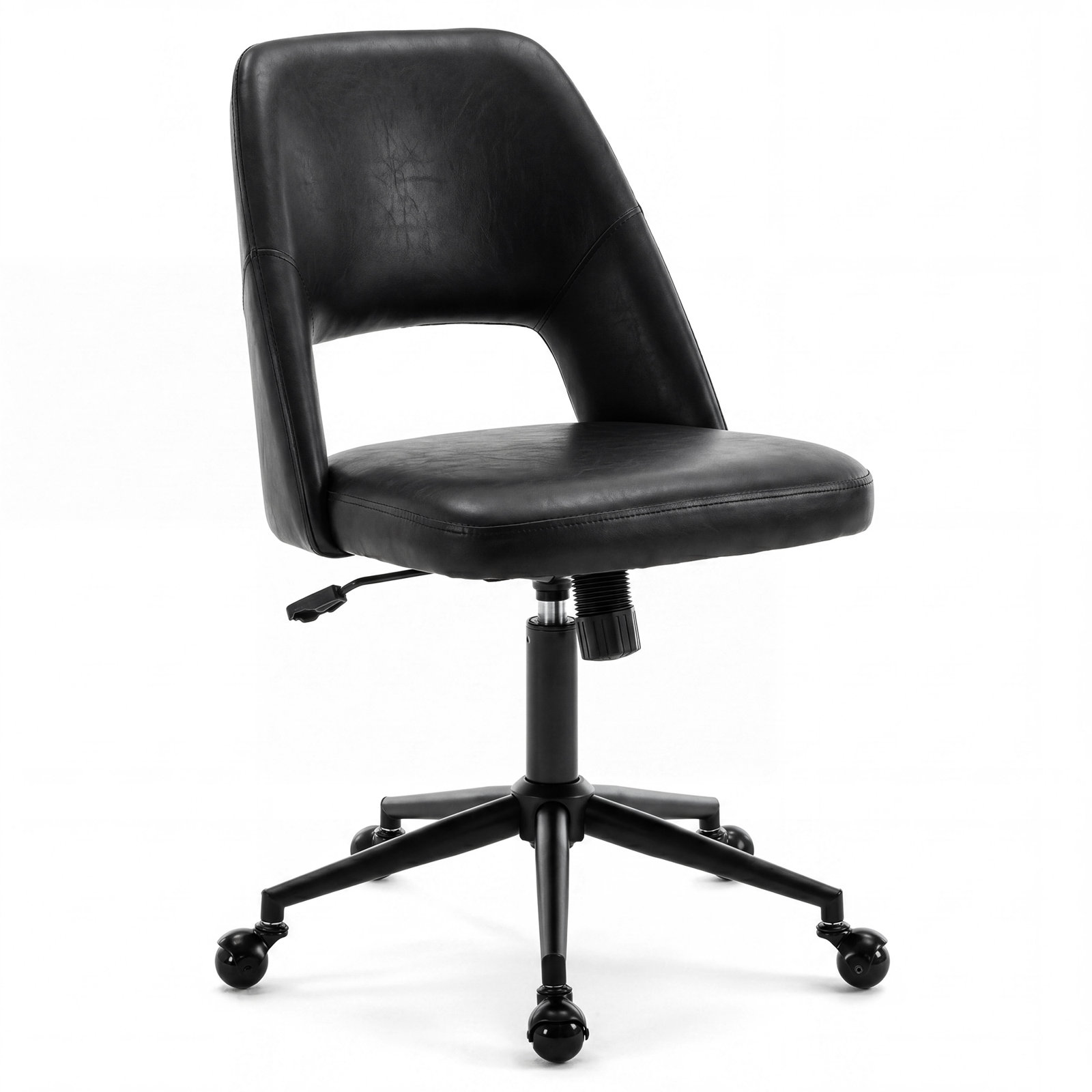 Gramercy Swivel Office Chair, Black