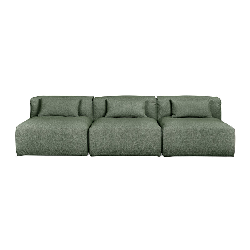 Nest Modular 3-PC Armless, Pine