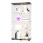 Vitrine à deux portes et lumières en verre, 4 tablettes pour la chambre à coucher, le salon, le bureau, 64,7 po x 31,7 po x 14,3 po, noir - utilisation de l'espace 2 portes avec lumières, look sophistiqué