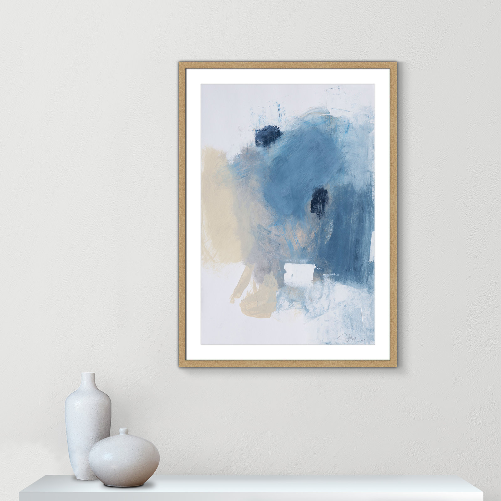 Coastal Carnival I Print by Casa Fine Arts, White, 35.5" H x 25.5" W x 1.25" D, Natural Single Picture Framed Paper