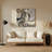 Abstract Figurative 29 Beige Metal Wall Art-1482923582