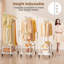 Adjustable Rolling Clothing Rack-2097463831