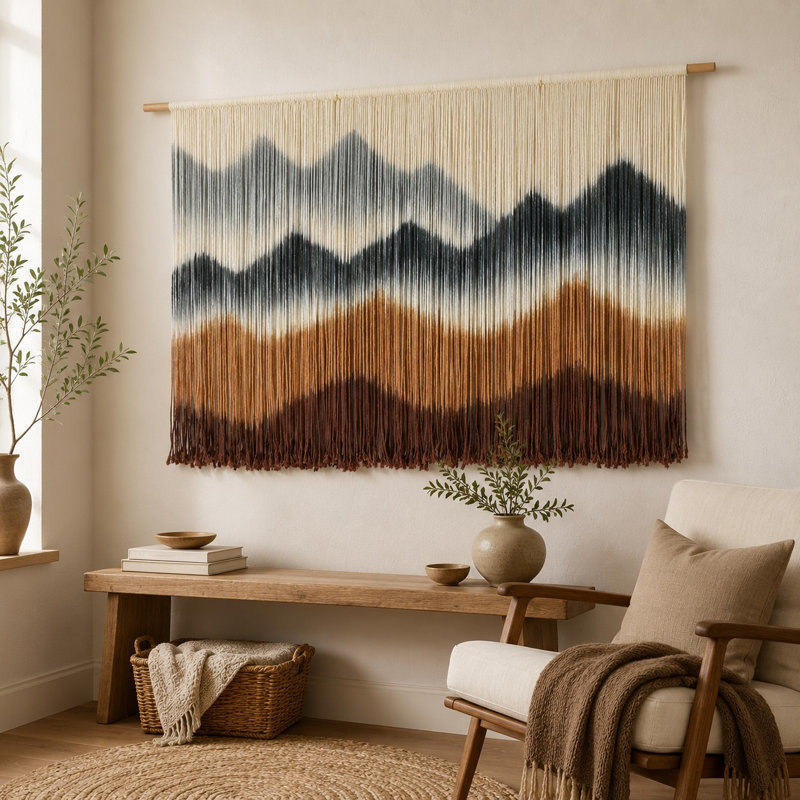 Décoration murale bohème 57 po x l 35 po Boho-chic