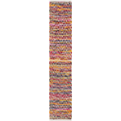 Keidon Cotton Abstract Indoor Rug