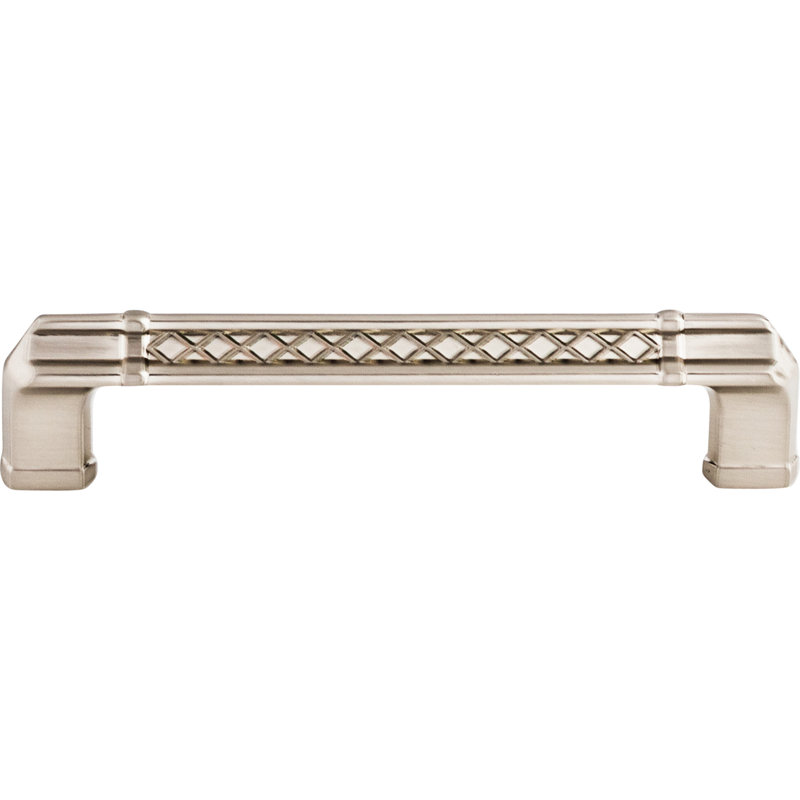 Tower Bridge Bar pull, Brushed Satin Nickel, 5" Center to Center
