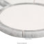 Calabria Frost Galleria 10 in. x 10 in. Polished Marble Mosaic Floor and Wall Tile