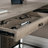 L-Shaped Desk with Built-In Usb Ports And Grommet Holes