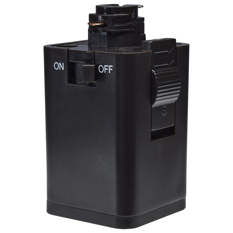 Adaptateur de prise de courant;, Brun