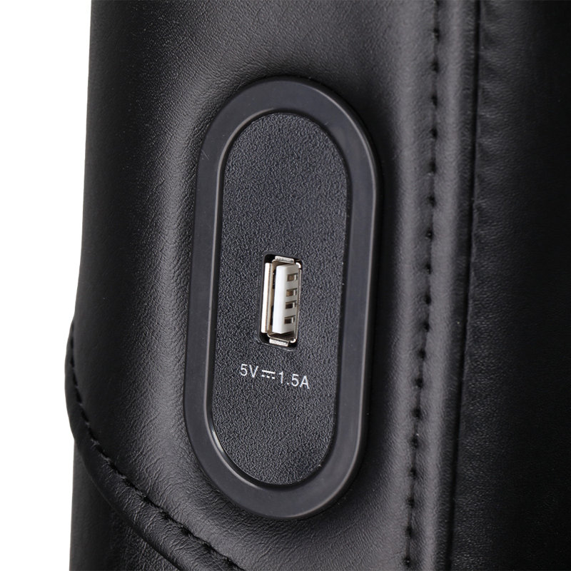 Faux Leather Heated Massage Chair