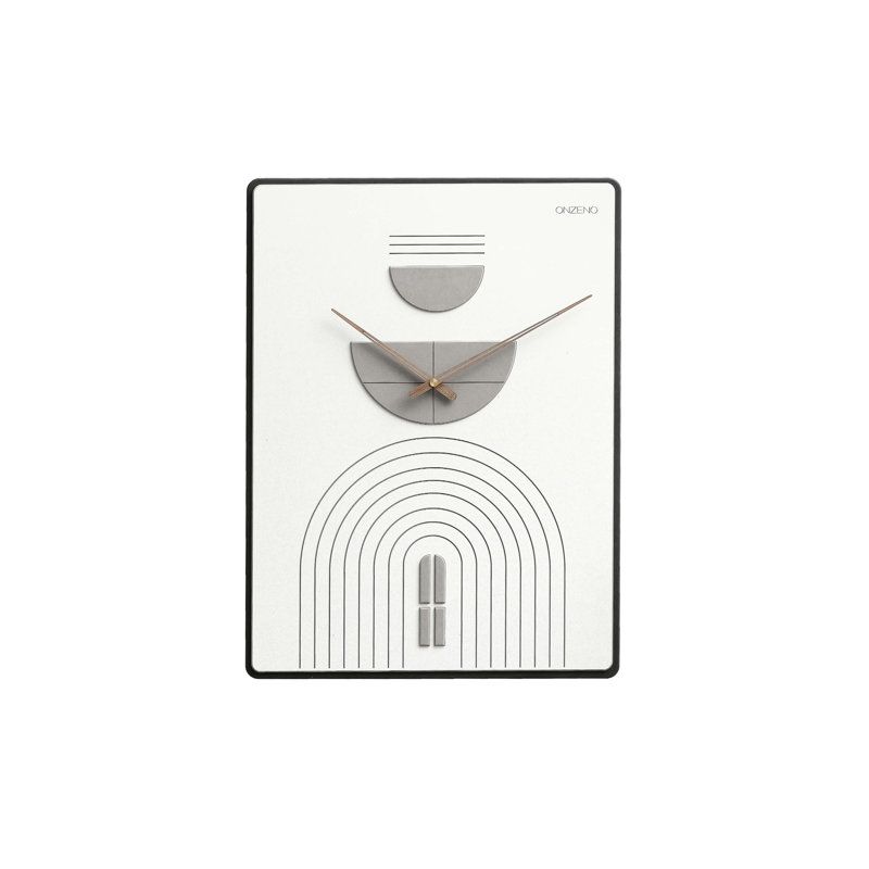 THE ORNAMENTAL 35cm Silent Wall Clock
