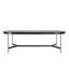 Ilmie Oak Oval Metal Base Dining Table
