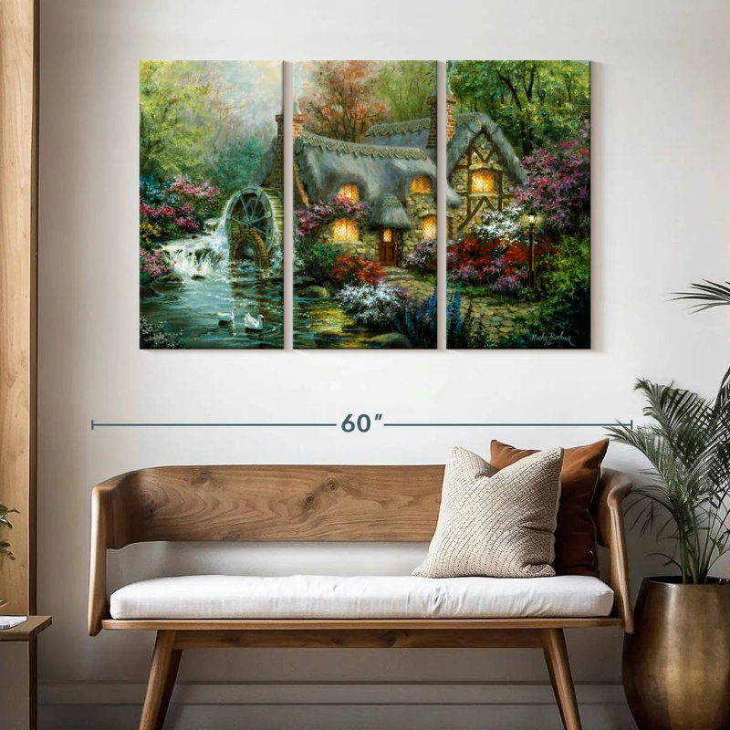 Lilie A Country Retreat, H 32 po x l 50 po