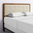 Draper Tufted Fabric and Wood Headboard-918148069-918148070