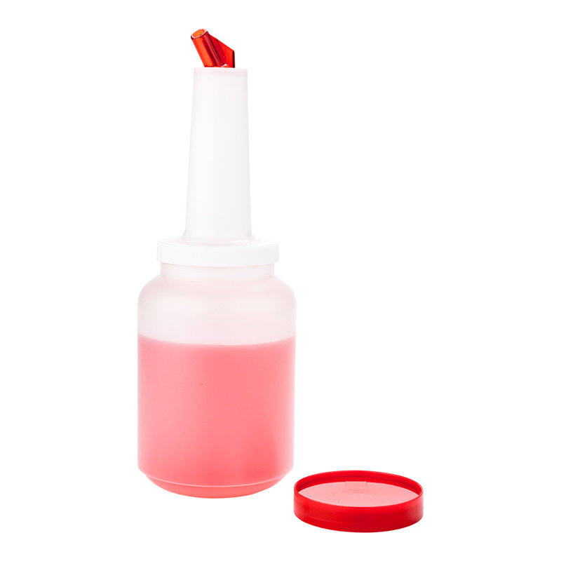 Verseur rapide en plastique Kiera Bar Lux, Rouge, 80 oz