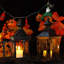 2 Piece Metal Lantern Set