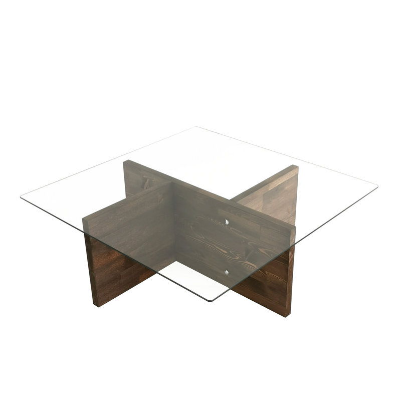Dhvip Cross Legs Coffee Table