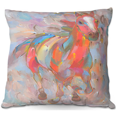 Coussin en cheval canapé