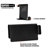 Blackstone Side Shelf Rail Tool Hooks and Grease Gate for Griddles with Rail System
