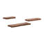 Tablettes murales flottantes Mango