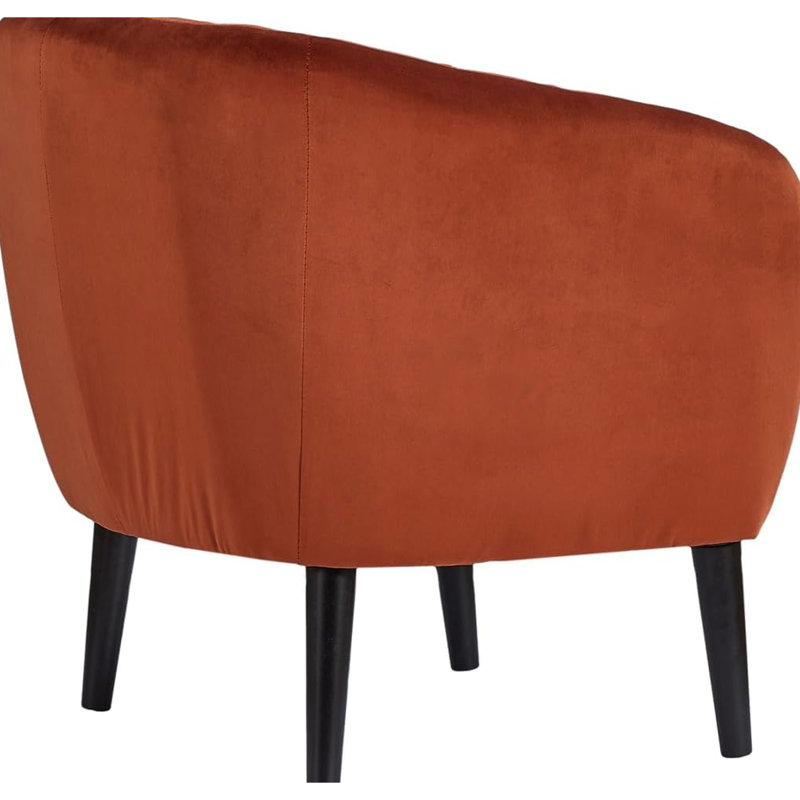 Fauteuil d'appoint American Design Burnt Orange