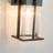 Motion Sensor Porch Light Modern Outdoor Wall Lighting with Crackle Glass
