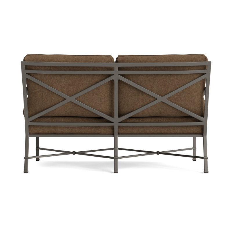 Venetian Outdoor 2 - Seat Loveseat, Fusion Moccasian, Mica
