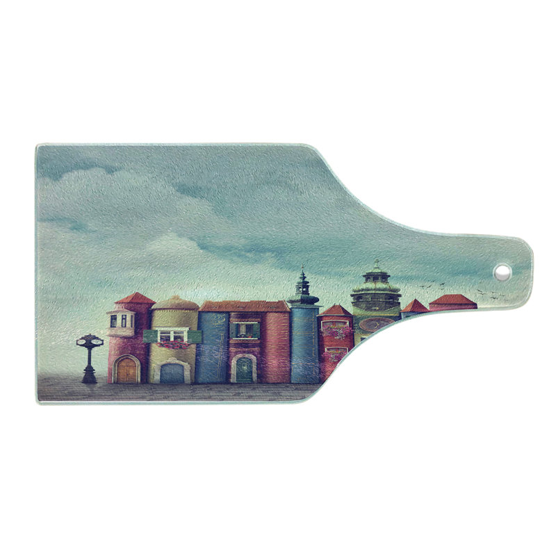 Planche à découper en verre trempé Ambesonne