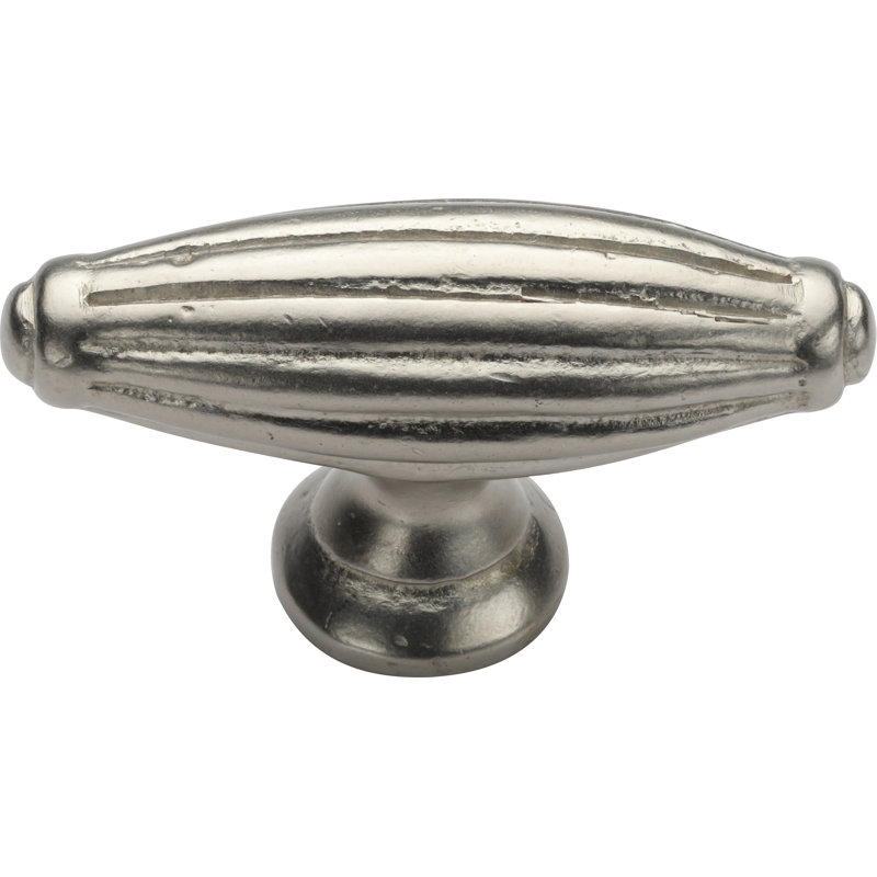 Poignée d'armoire Reeded, Bronze blanc
