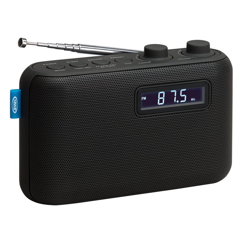 Horloge de table portative radio / réveil numérique portable AM / FM