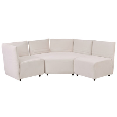 Norrin Petal Shape Sofa Free Combination with Adjustable Back