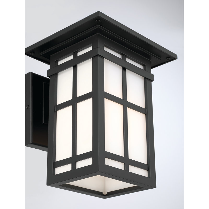 Lanterne 1 lumière de 10 po de hauteur Grydton, 10" H x 7.5" W x 8.25" D