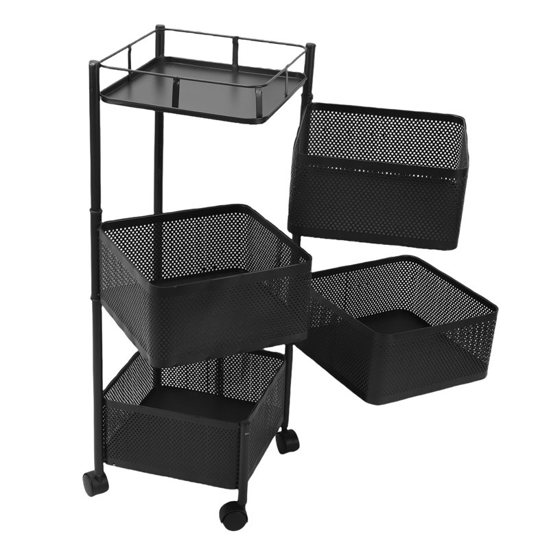 60cm H x 20cm W Utility Cart with Wheels