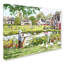 « village green », reproduction sur toile tendue-21938428