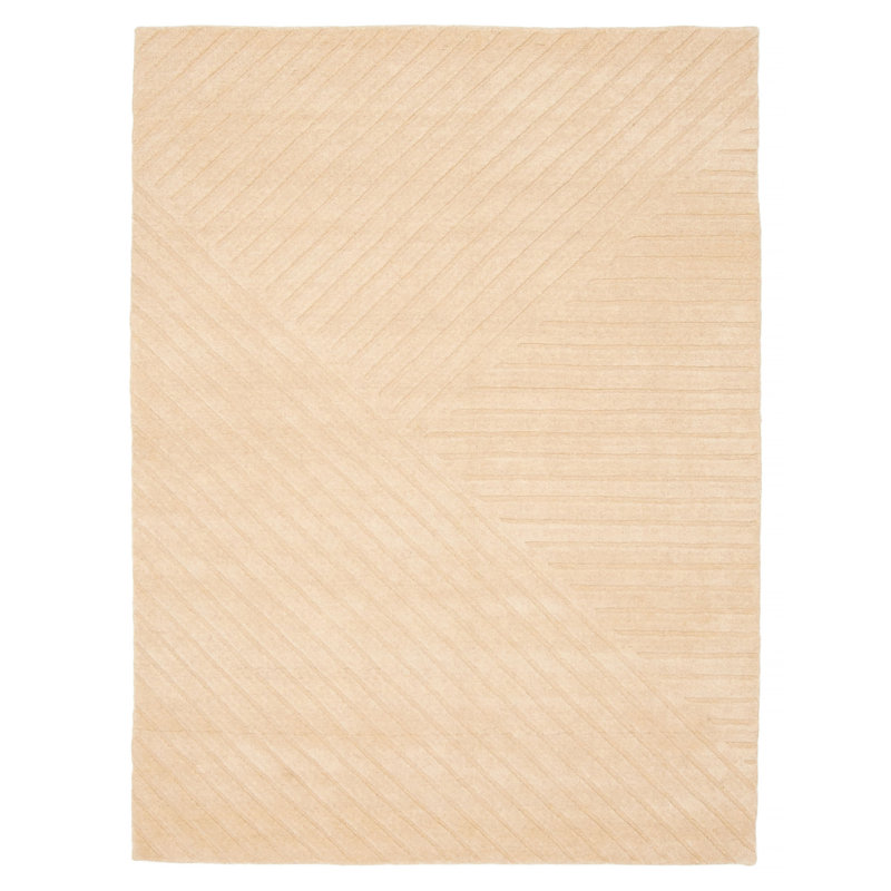 Tapis beige Kashkuli Gabbeh 5 pi 3 po x 7 pi 3 po