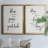 Bless This Day - Matted and Framed Under Acrylic Glass, Set of 2, Large Living Room Wall Art-795970119-795970116-796187014