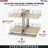 Steel Two-Tier Pullout Solid Bottom Organizer For Blind Corner Cabinets W/ Soft-Close-104779943-104779945