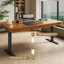 Bureau électrique à hauteur réglable Nordic Minimalist-131657346