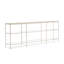 Vienna Low Bookcase W/ Glass Top-1055280815-1055280818