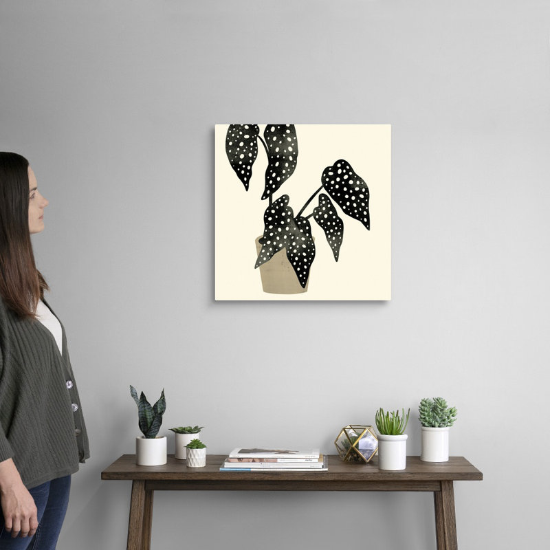 Art mural sur toile Plantling III, H 20 po x l 20 po, Toile tendue