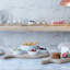 Paddle Porcelain Serving Bowl
