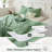 100% Cotton Waffle Weaving Comforter Set Bedding Set-115357195-115357190