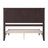 Amandah Low Profile Solid Wood Panel Bed-1063239665-1063239664