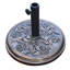 2.5m Round Parasol Tilt Crank Garden Umbrella with LED Solar Lights and Base-768434715