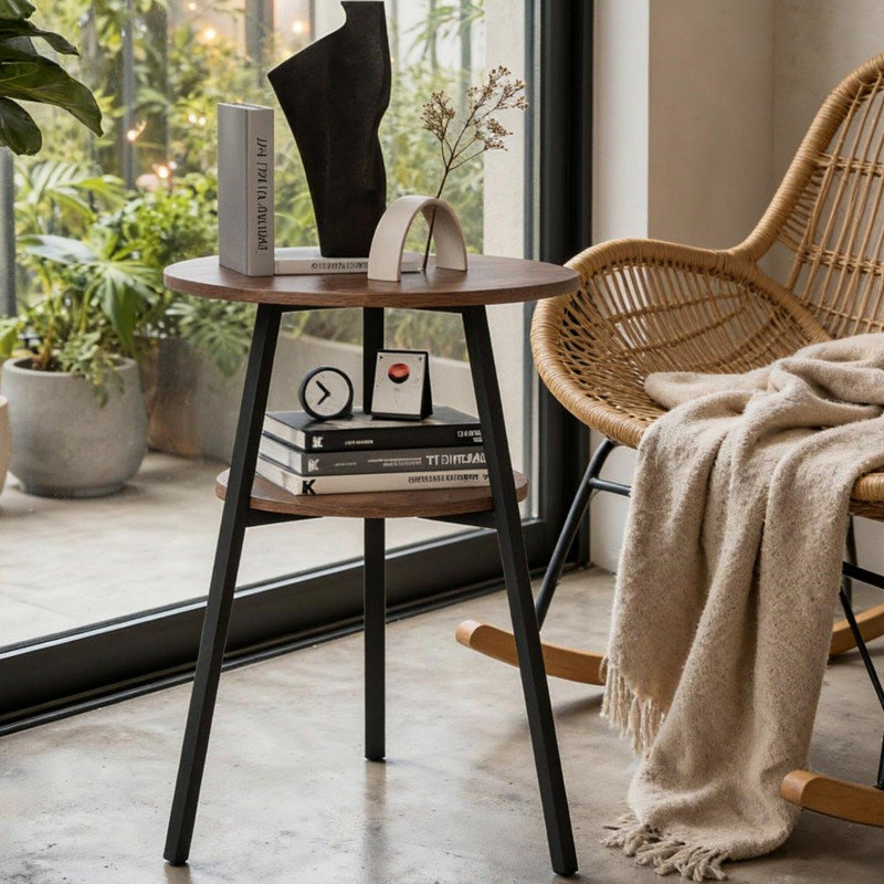3 Legs Round Side Table