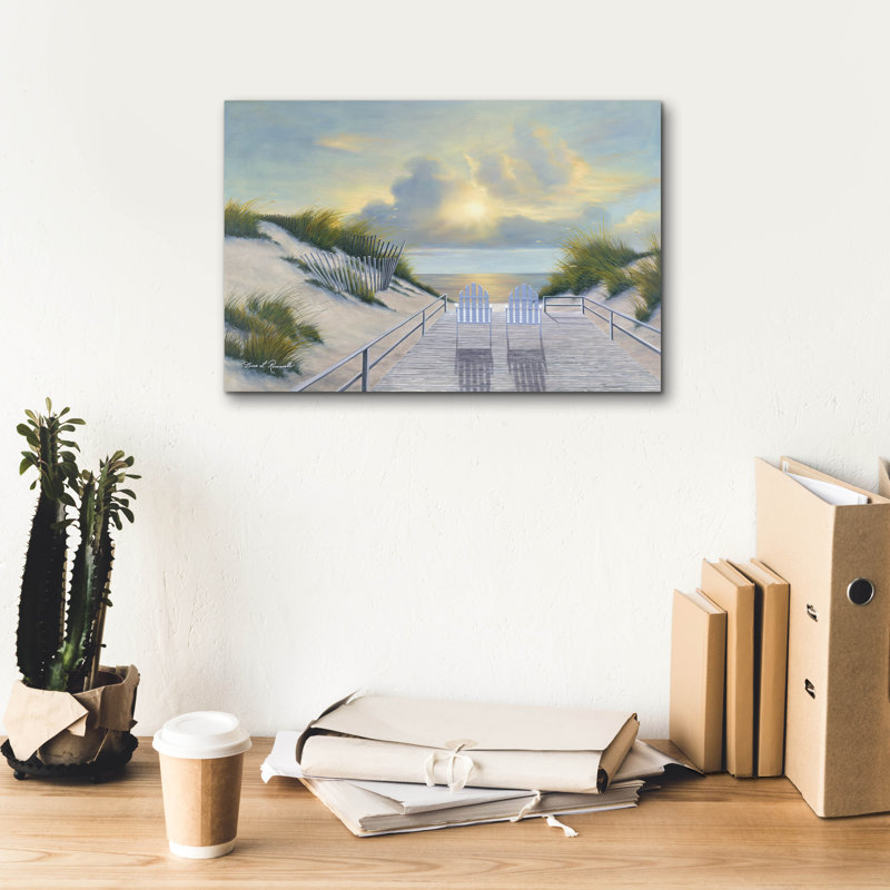 «East End» par Diane Romanello, H 12 po x l 18 po x P 0,75 po