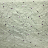 Kala Fabric | Floral Embroidered Silk Fabric | Drapery & Curtain Fabric